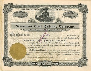 Somerset Coal Railway Co.